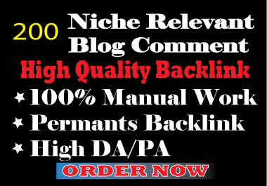 I will create 55 Niche Relevant Blog Comment seo back...