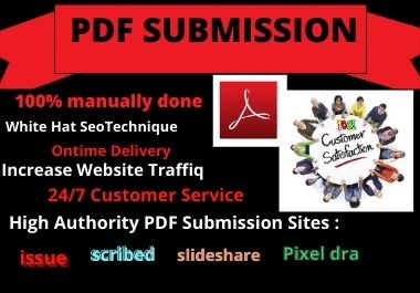 Manual 20 PDF Submission low spam high authority webs...