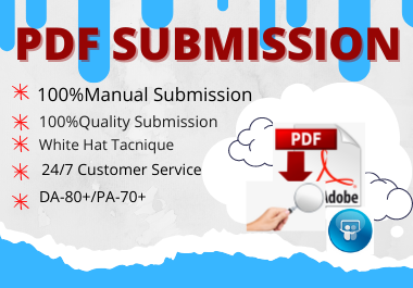 20 best PDF submission permanent backlinks low spam s...