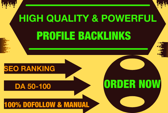 I will do 30 high da profile backlinks manually for S...