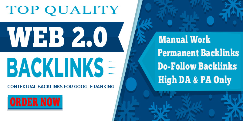 I will Provide 30 High DA Web 2.0 Contextual SEO Back...