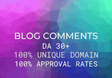 I Will Provide manually 200 Blog Comments