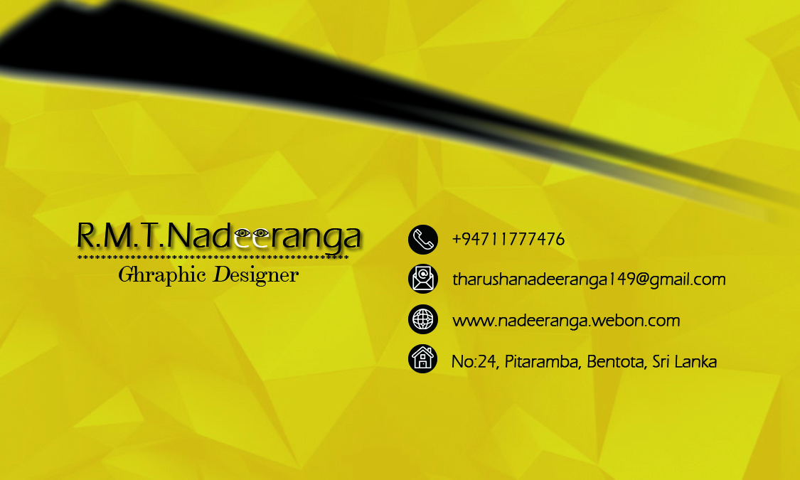 Business card, please odder immediate