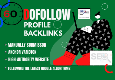 Manual 60 High Quality Profile Backlinks To Boost You...