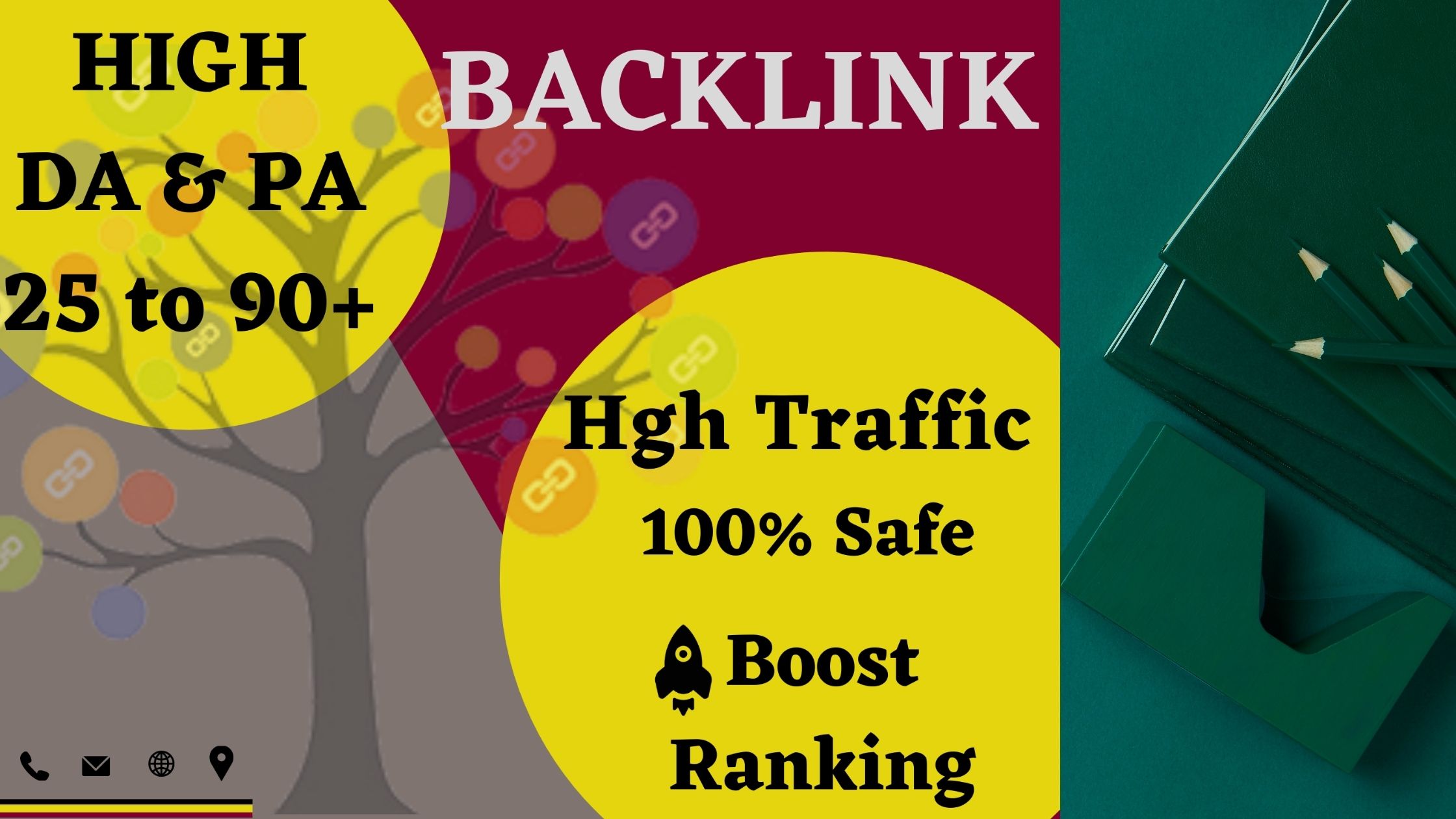 I will do high quality backlinks manually for your we...