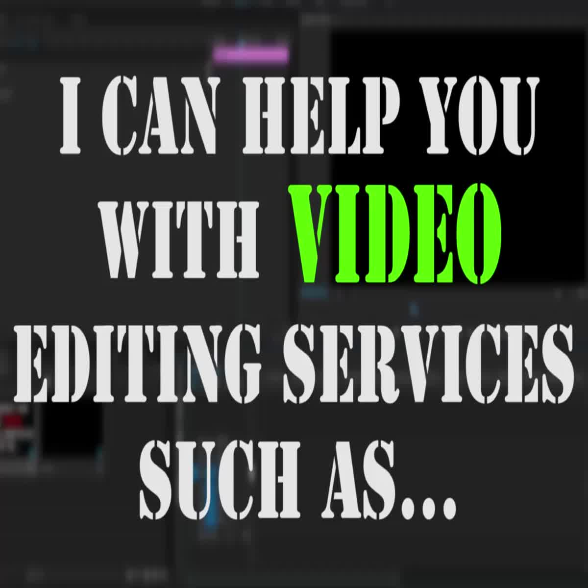 I will professionally edit your videos and remove gra...