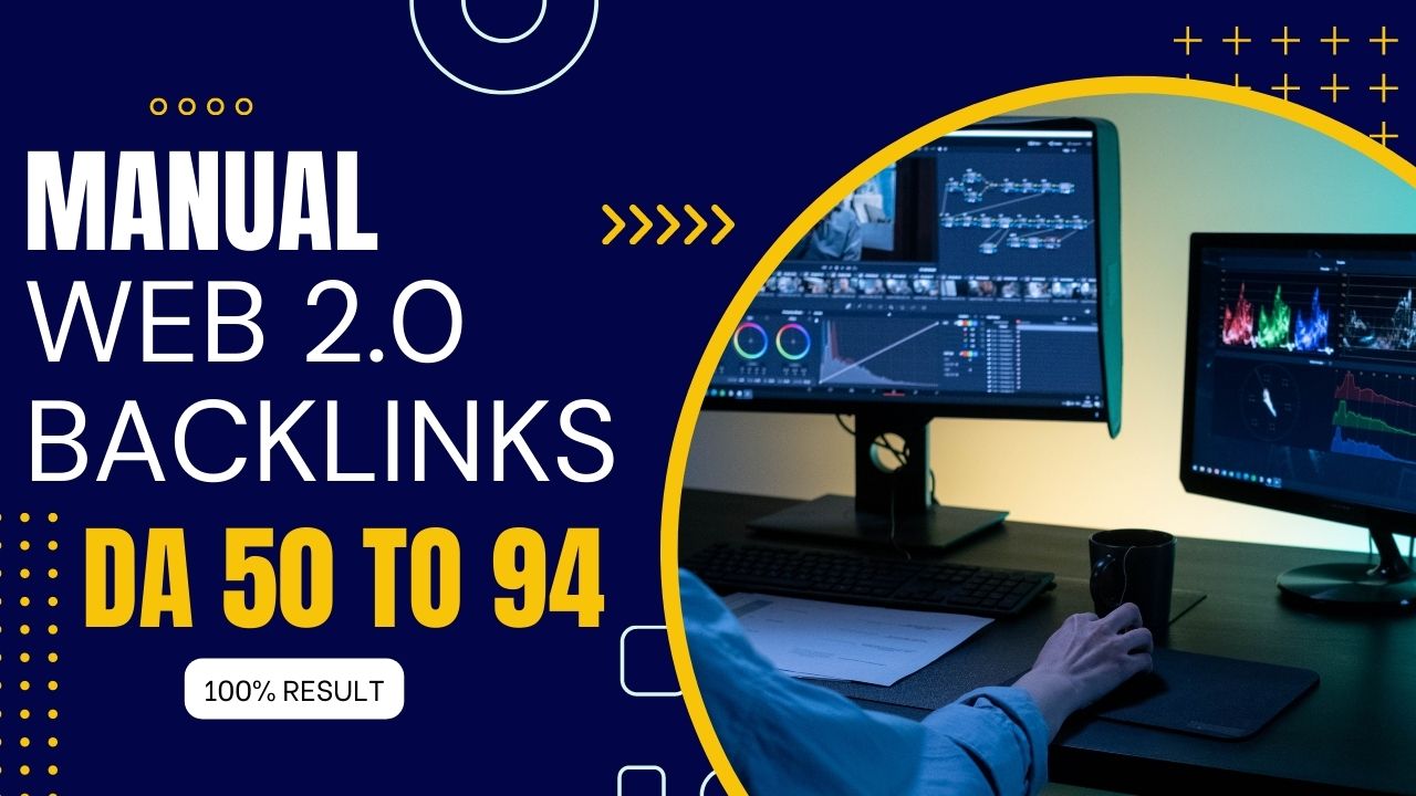 I will make 30 web 2.0 high quality manually Seo do f...