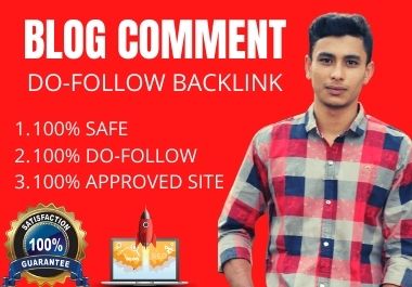 I will create 30+ blog comment backlinks, high da pa...