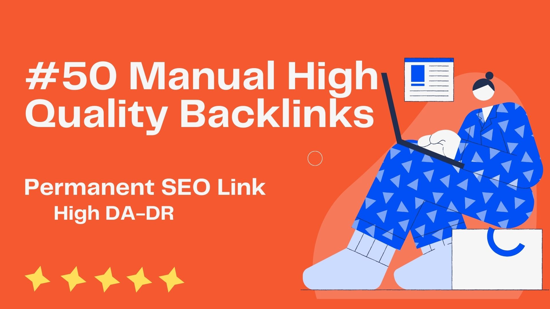 50 Manual High Quality Backlinks