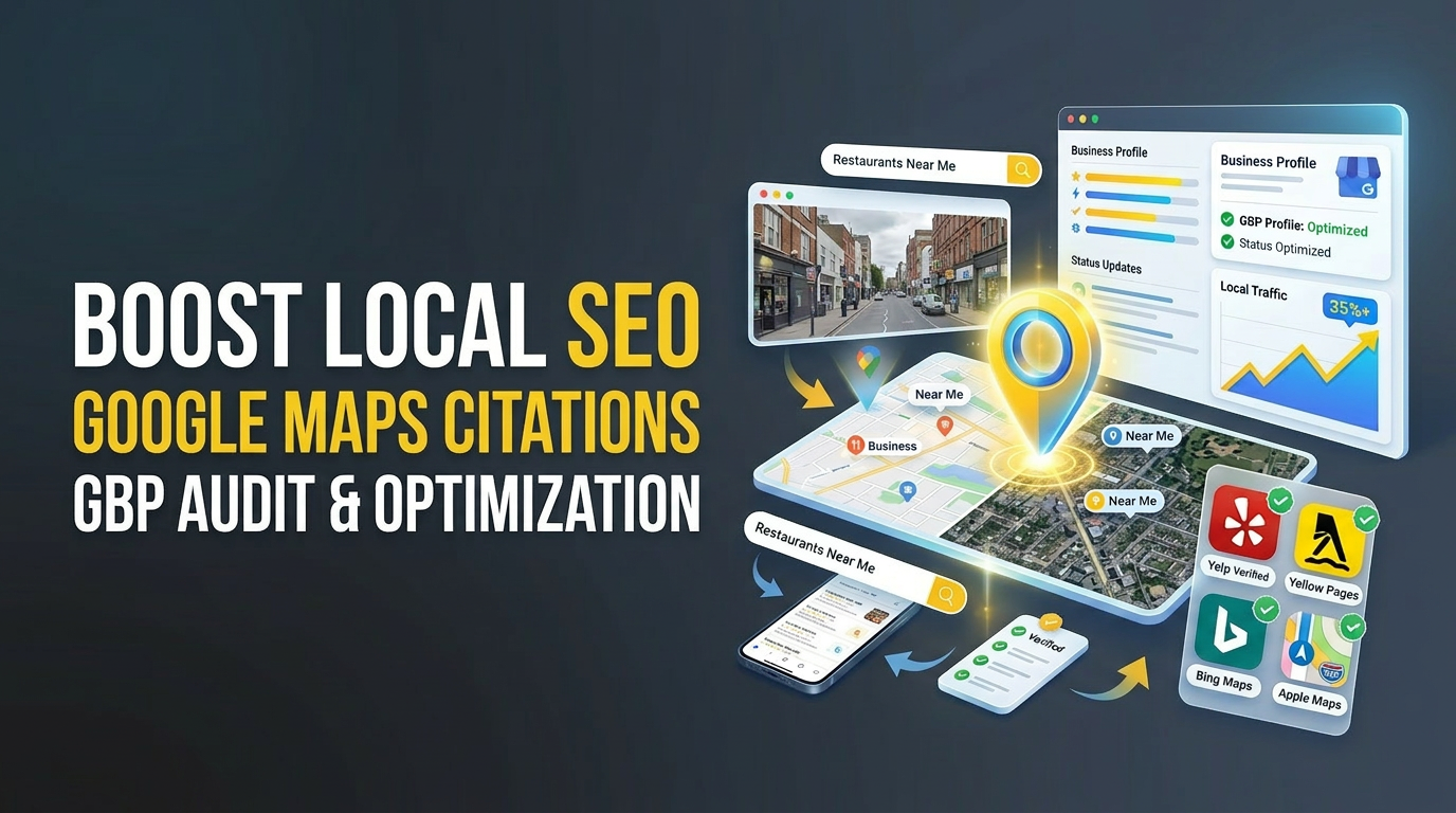 I will build google maps citations for gmb ranking an...