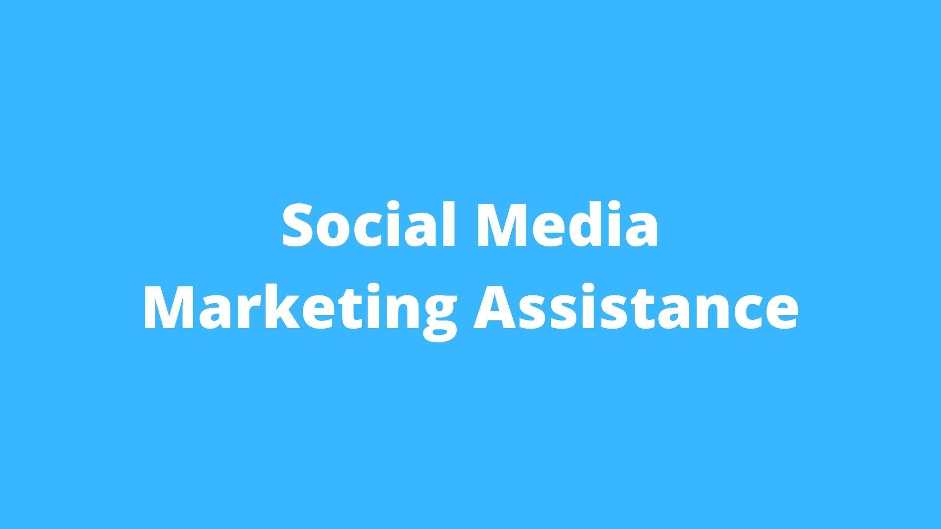 Social Media Services Set-Up and Ads Management