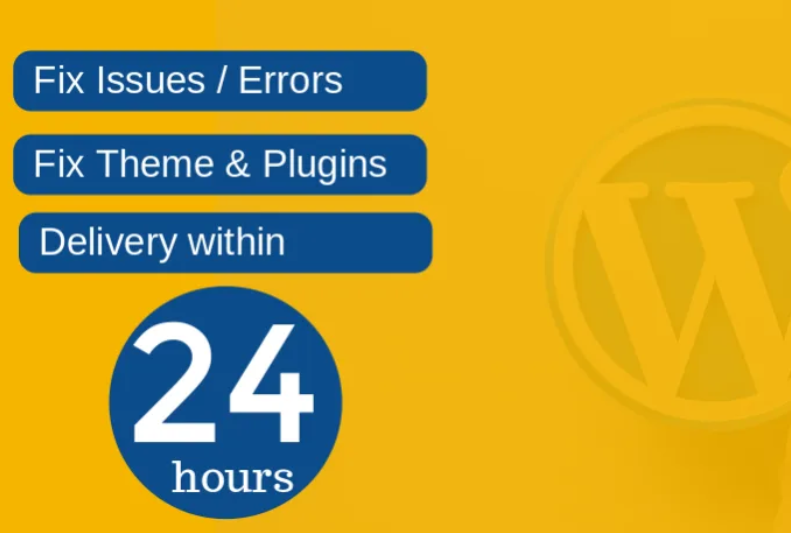 I will fix wordpress website issues, errors or probl...