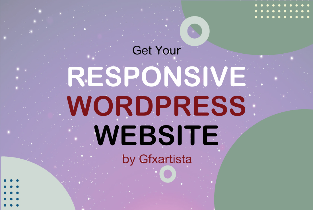 I Will create a modern responsive WordPress website d...