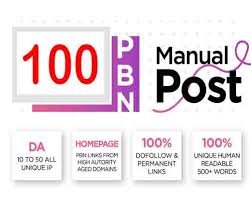 I will create 100 Manually PBN Backlinks Search engin...