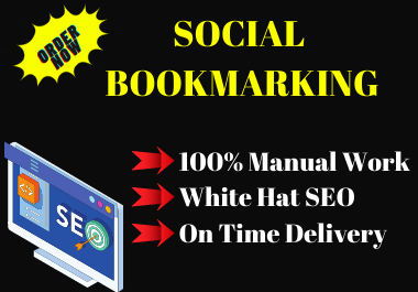 20 Social Bookmarking Submission High Authority link ...