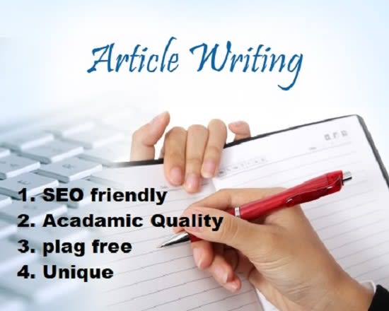 I will write a 500 word article on a desired topic