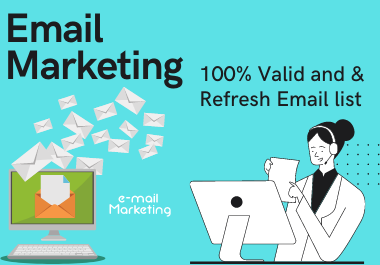 I will collect niche targeted email list clean, veri...