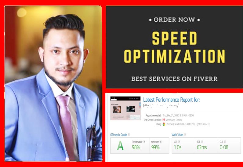 I will do WordPress website speed optimization increa...