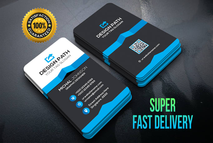 I will create 4 different business card designs in be...