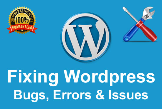 I will fix wordpress errors, issues and bugs