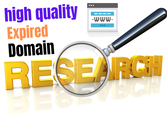 Provide high quality 1 expired domain with powerful m...