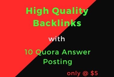 I Will Generate High Quality Backlinks & Targeted...