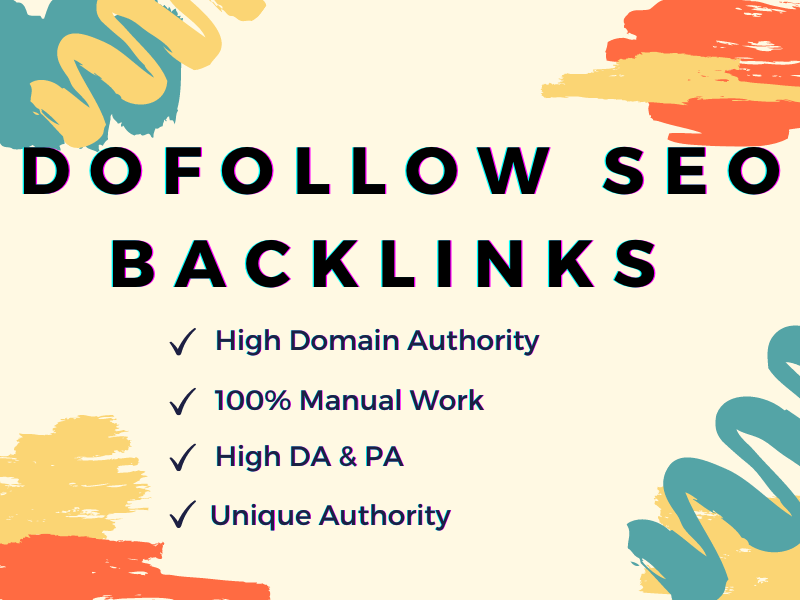 I will build high authority dofollow SEO backlinks bu...