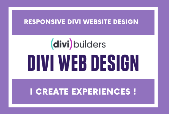 I will design, redesign divi wordpress website using...