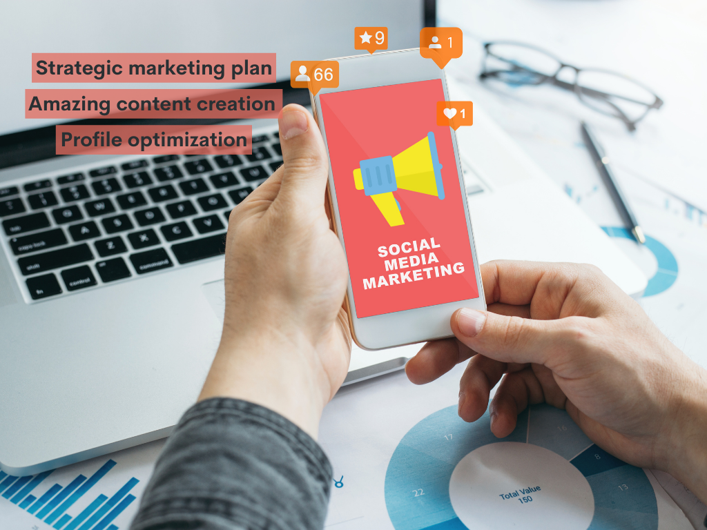 I will grow your Social accounts, will increase traf...