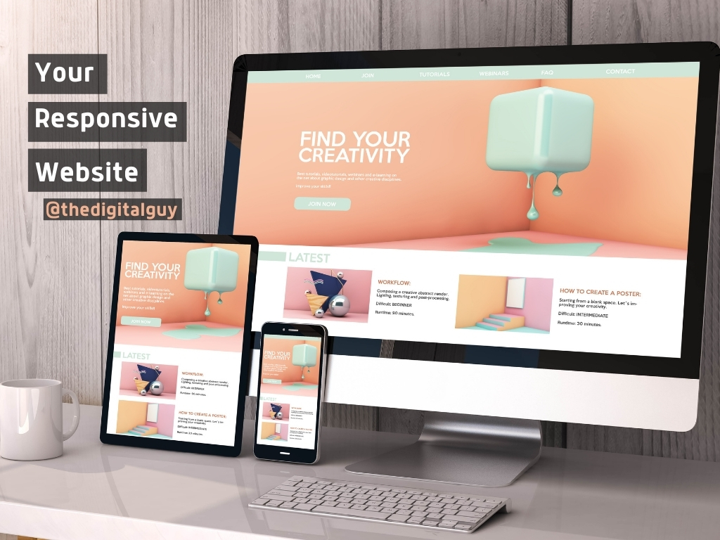 I will design and develop a responsive mobile optimiz...
