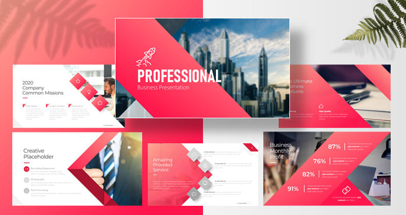 I will design professional powerpoint presentation an...