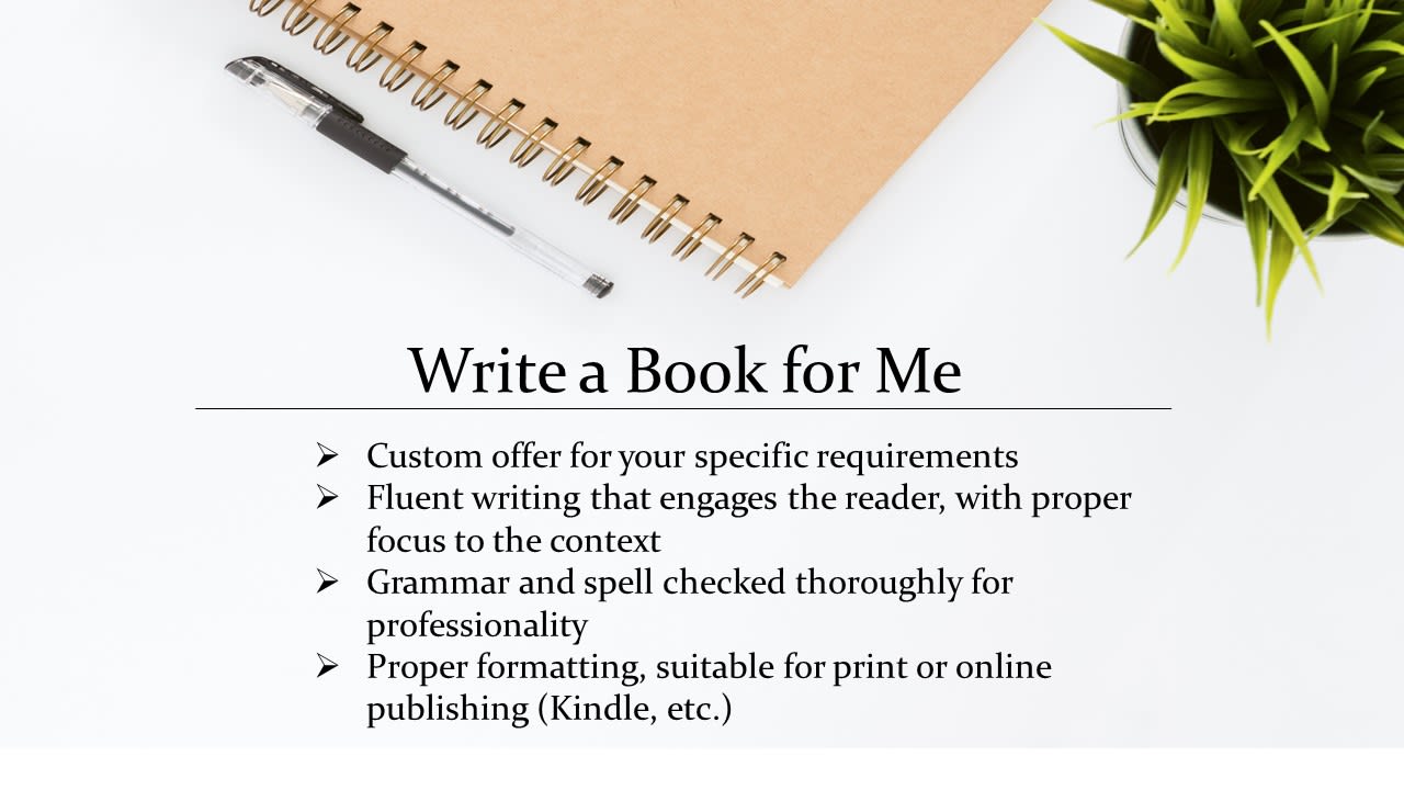 I will turn your idea into an amazing ebook