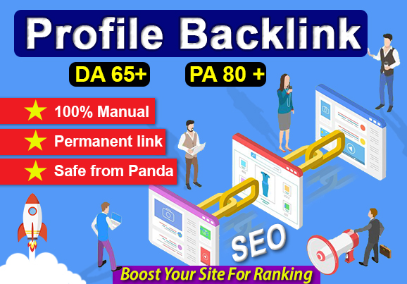 I will create organic 100 profile backlink with high ...