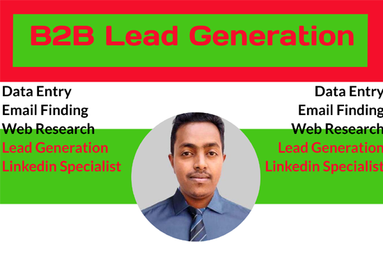 I will do targeted lead generation email list from li...