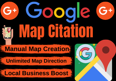 200 Google maps citation manual local seo unique back...