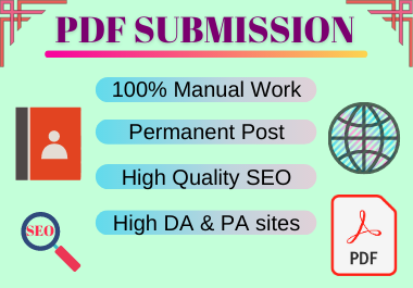 20 PDF submission high authority permanent backlinks ...