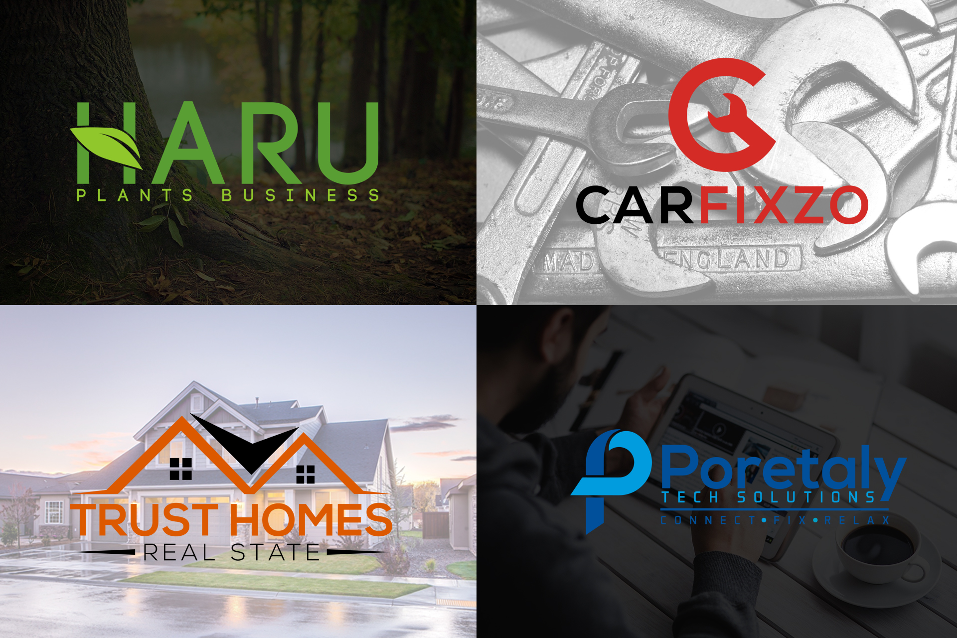 I will design unique business logo design and brandin...