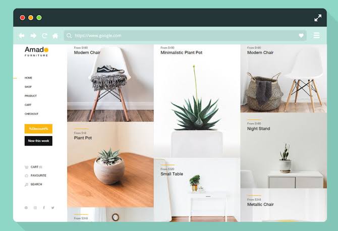 A personalized professional website