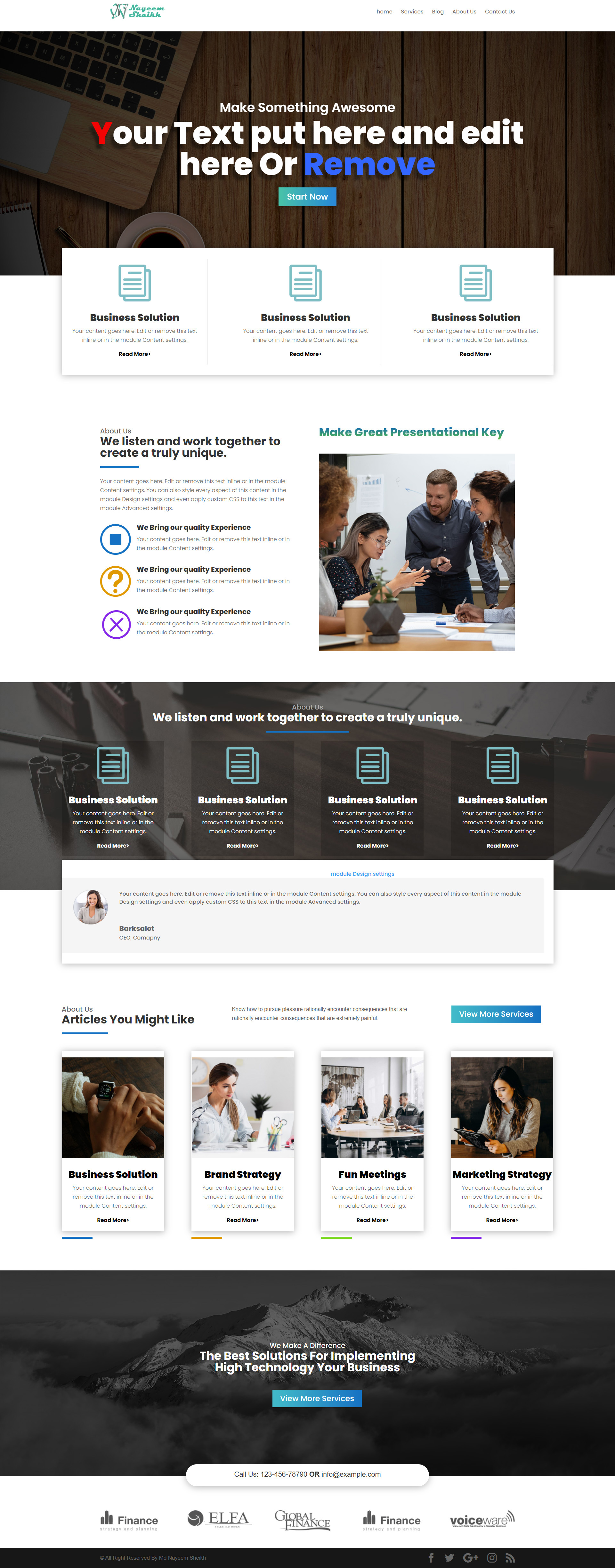 Design Professional WordPress Website for your Busine...