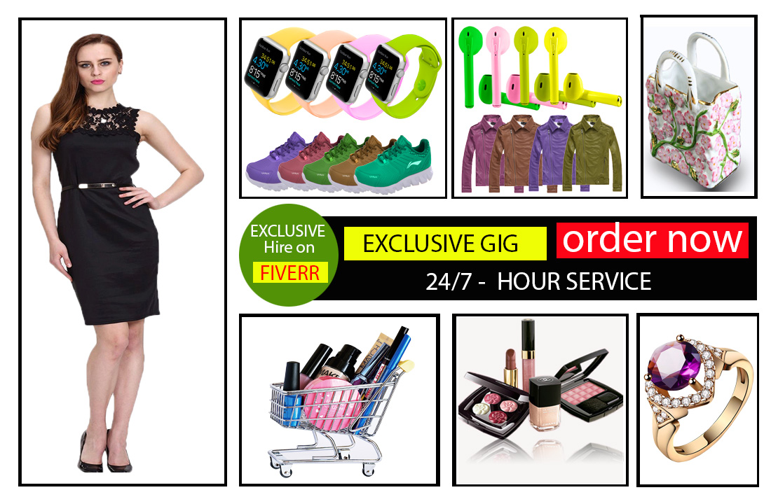 I will do product color change and background removal