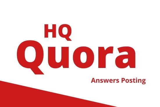 I will promote your website by 5 high quality quora a...