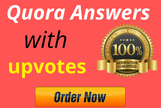 I will Raise your website by 20 quora answers with ba...