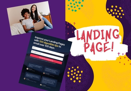 responsive word press landing page design thrive arch...