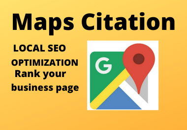 150 Google Maps citation manual permanent backlinks r...