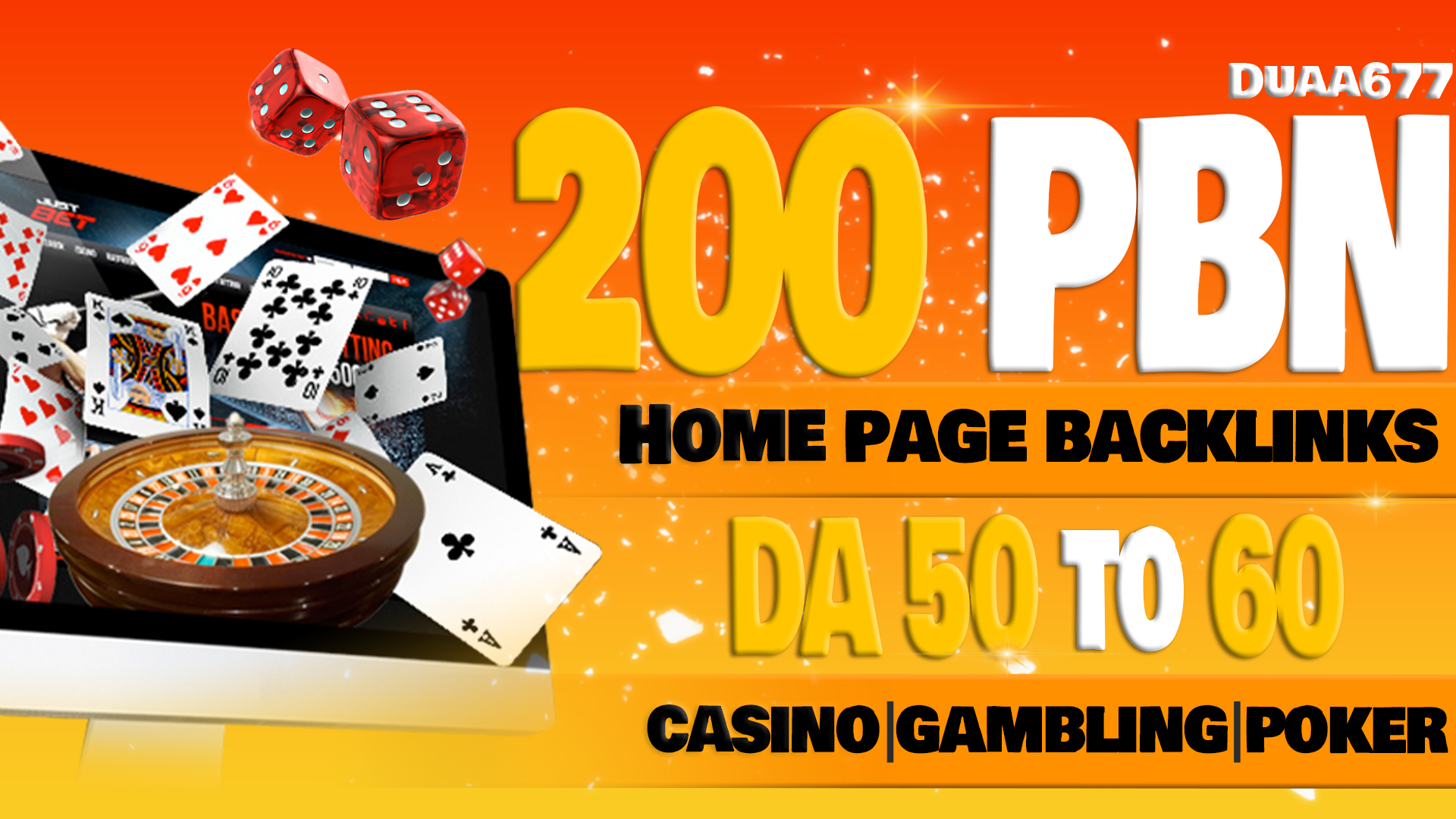 Get 200 PBN DA 50to60 HomePage Casino Gambling Poker ...