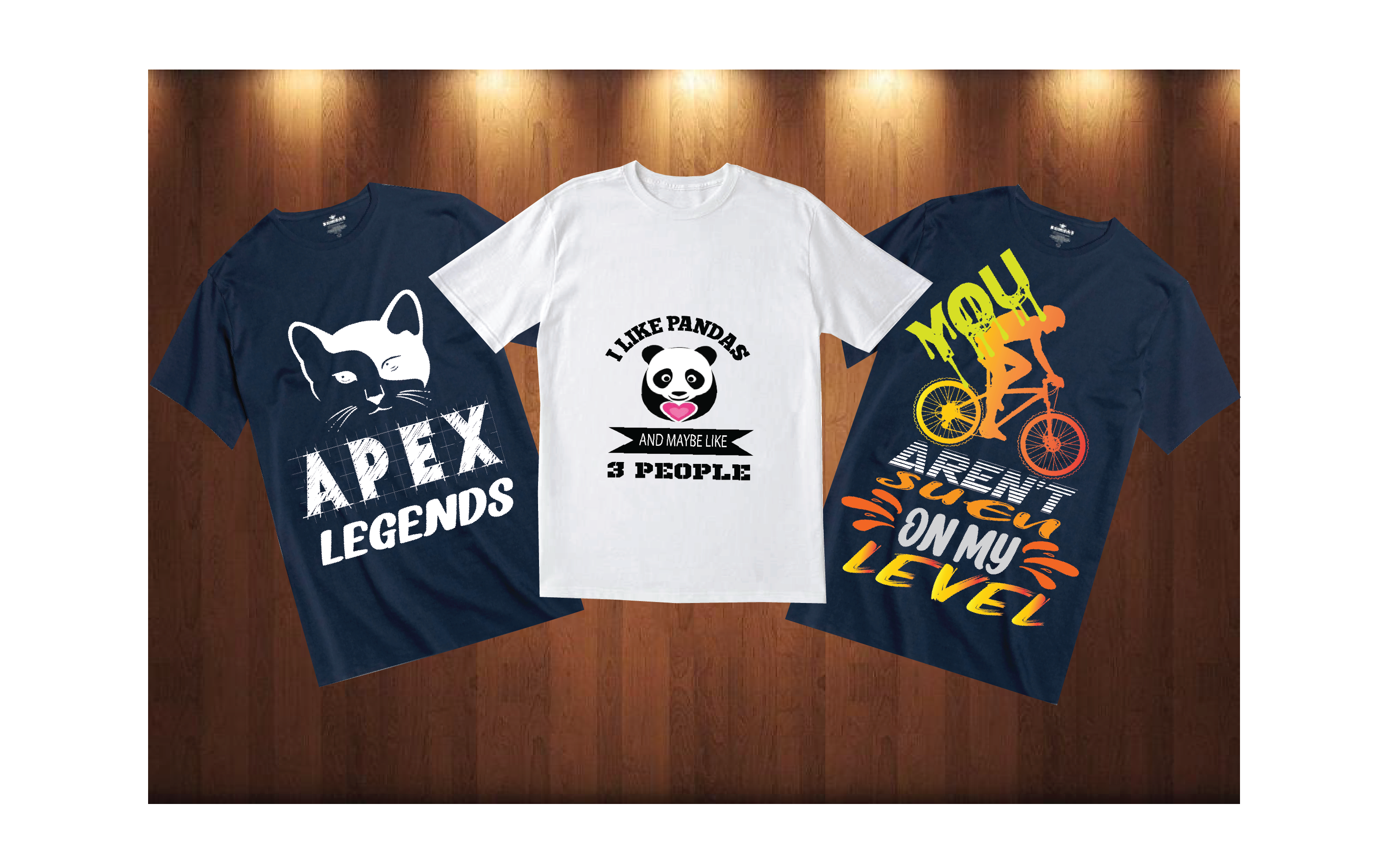 I will do unique designs for your t shirt brand withi...