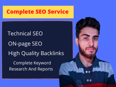 I Will Provide Complete Monthly SEO Service For Top G...