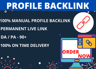 I will create 25 profile backlink for your site traff...