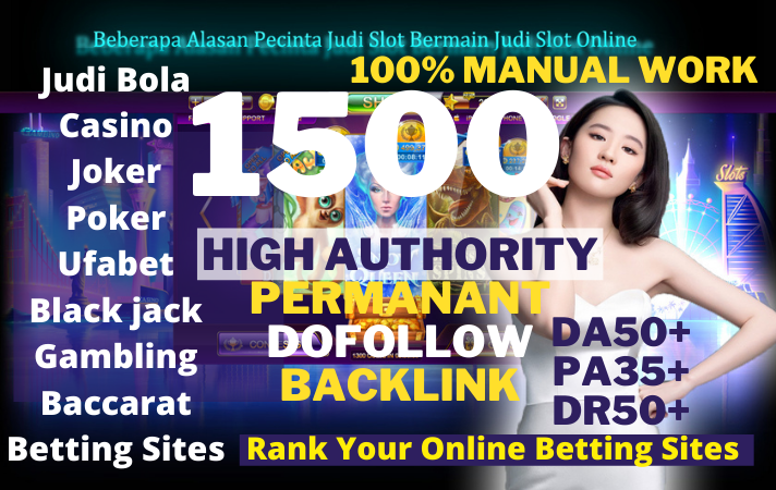 Buy 1 get 1package free 1500 Dofollow Web 2.0betting/...