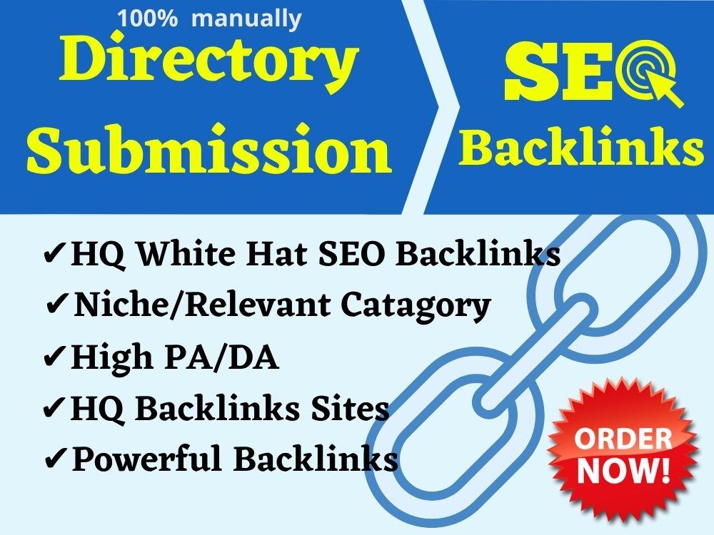build 100 niche category powerful Directory Submissio...